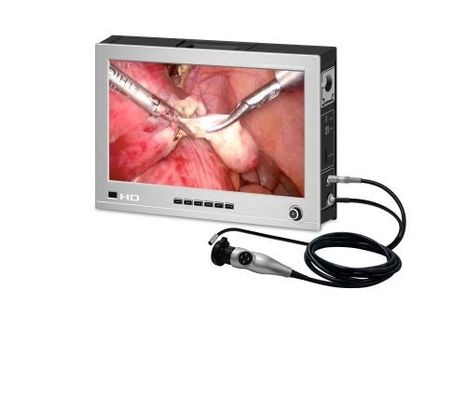 Sistema portátil médico 15&quot; da câmera do endoscópio SINCRONIZAÇÃO de HDMI